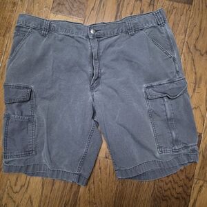 Carhartt Gray Cargo Shorts with Utility Pockets sz 42